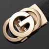 Ceinture Automatique en Cuir Véritable pour Homme COW