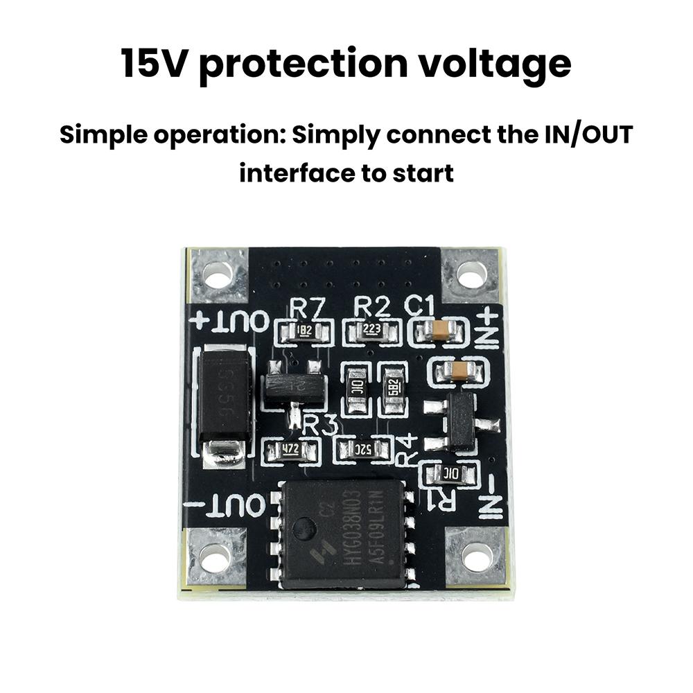15V 10A Battery Protection Board Low Voltage/Over-Discharge Protection for 18/20/21V Battery Over-Discharge Protection Board