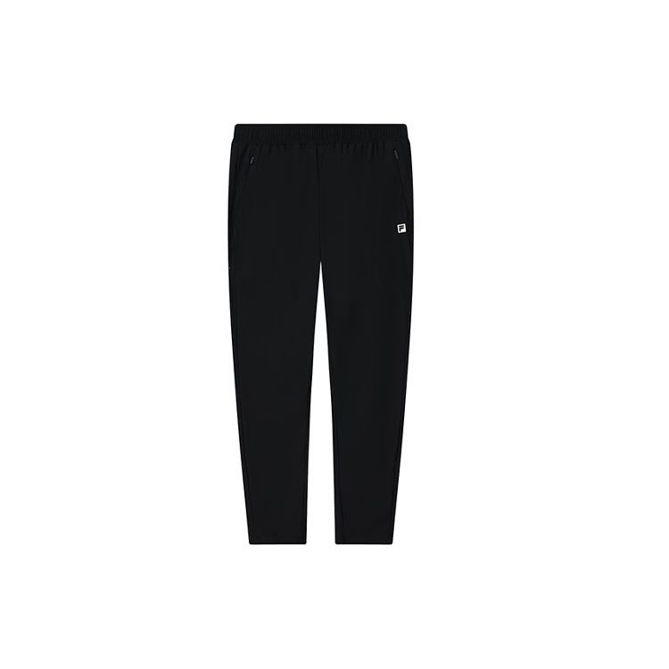 FILA Solid Micro Logo Casual Pants Men bottoms Black A11M221604FBK