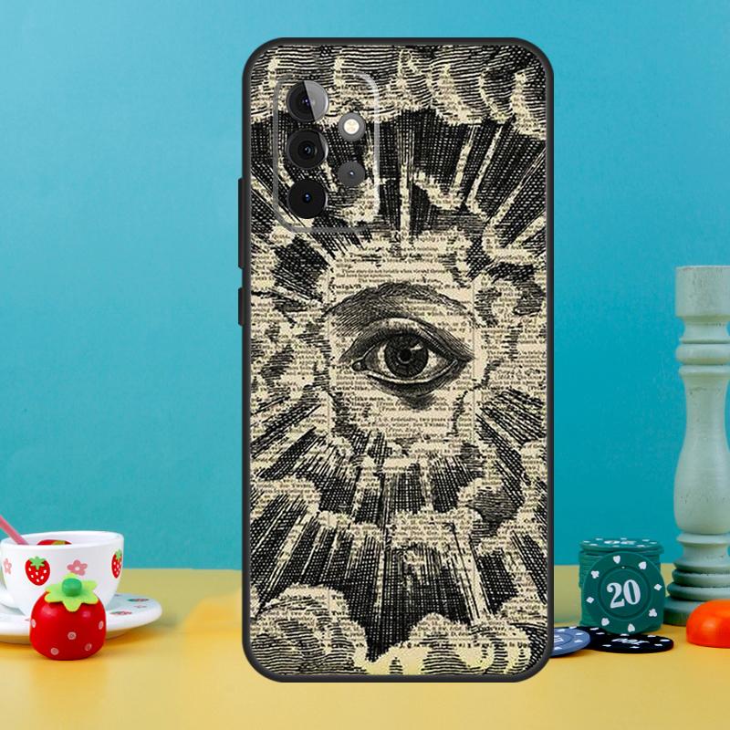 SUN AND MOON Mystic Zodiac Case For Samsung Galaxy A55 A56 A36 A54 A34 A14 A05 A16 A26 A12 A32 A52 A13 A33 A53 A15 A35