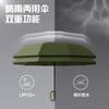 New 10-bone three-fold automatic ring buckle umbrella, colored rubber fabric, sunscreen umbrella, umbrella.