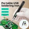 Cordless USB Soldering Iron 3 Temperature Settings Burning Wire Pen  Carving Work