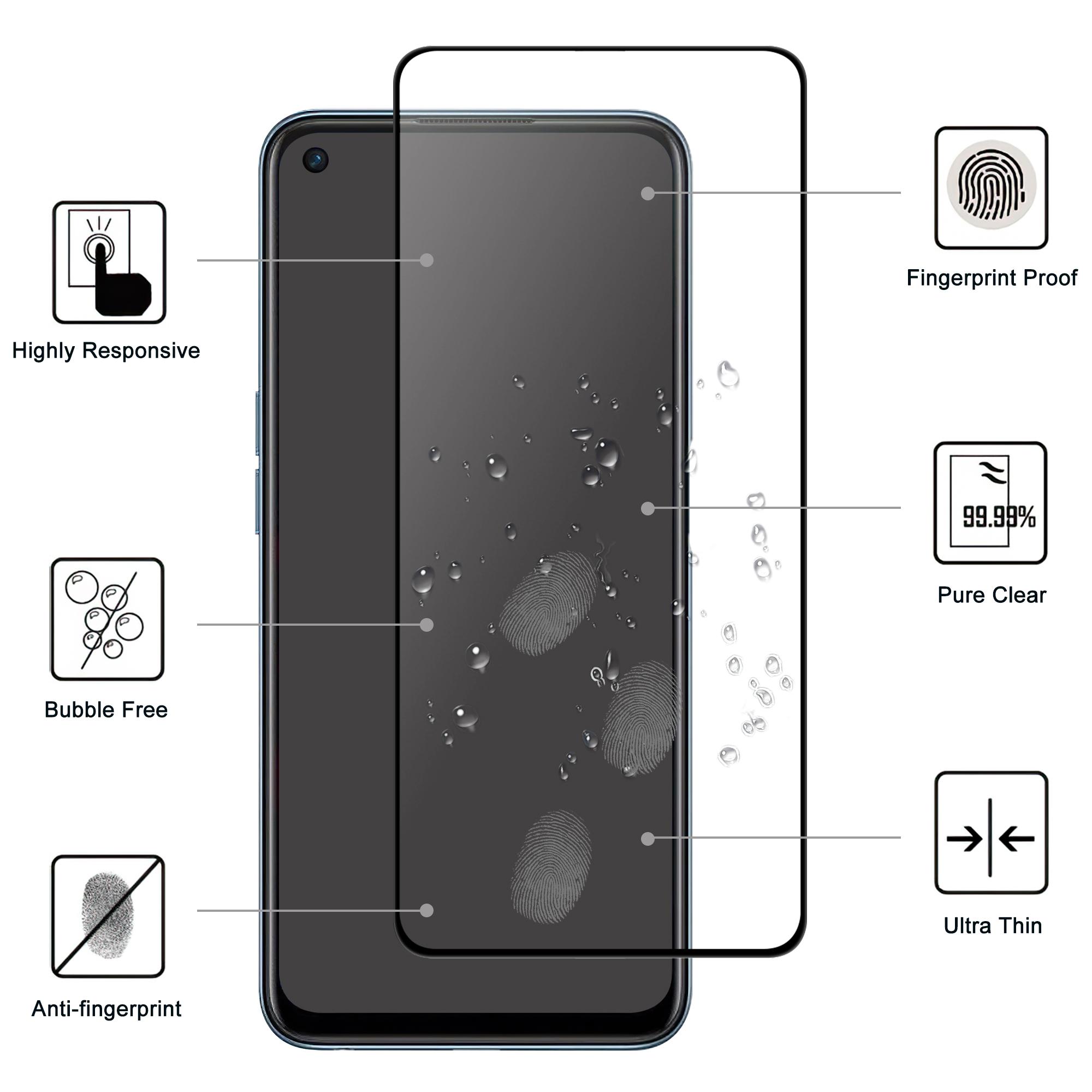 

AGC Glass Screen Protector for OnePlus 13R 5G/Ace 5 Pro 5G/Ace 5 5G Full Glue Black Edge Screen Film Type A