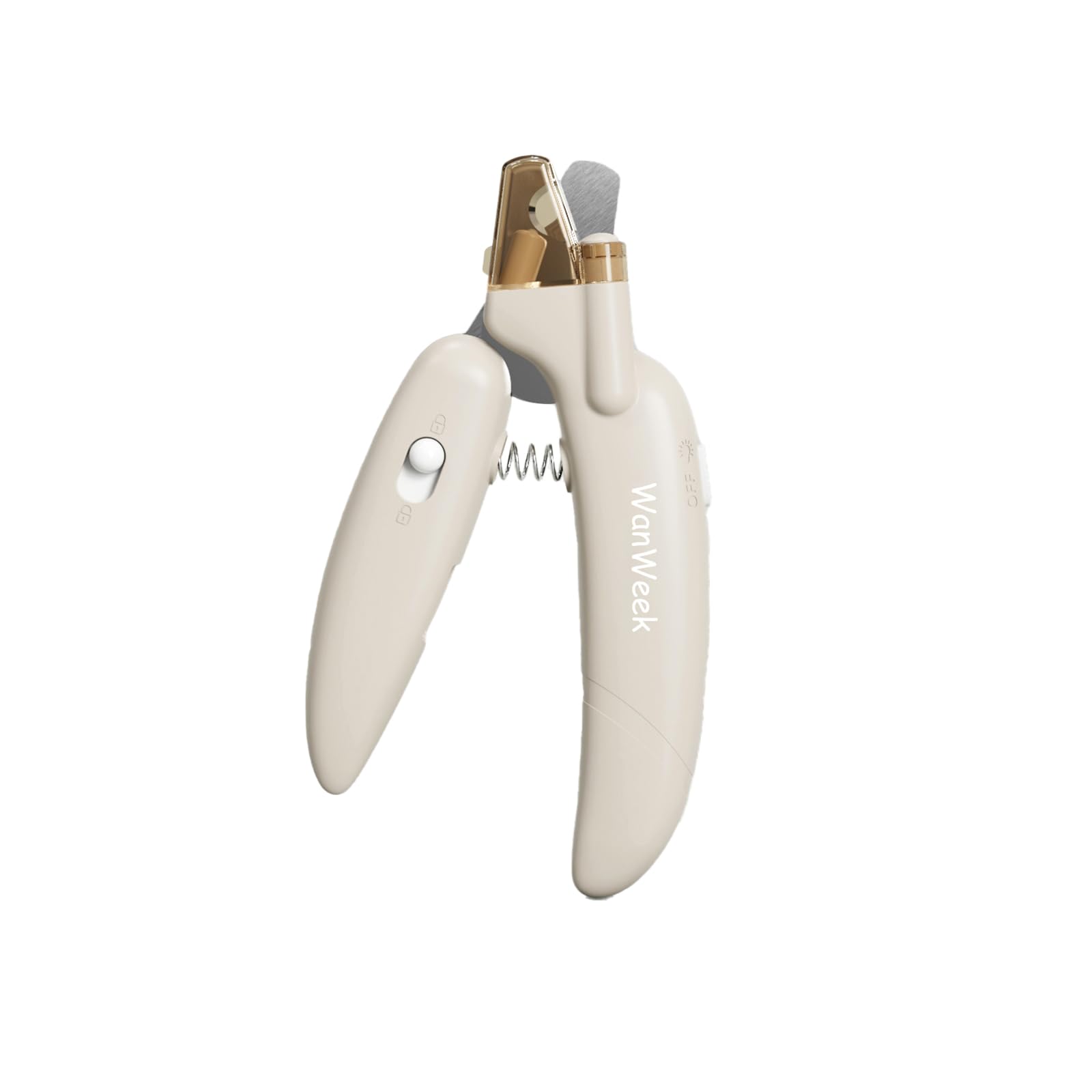 

WanWeek Когтерез для кошек и собак со светодиодной подсветкой и небьющейся нержавеющей сталью предотвращает врастание безопасный подходит для кошек и очень маленьких и маленьких стильный