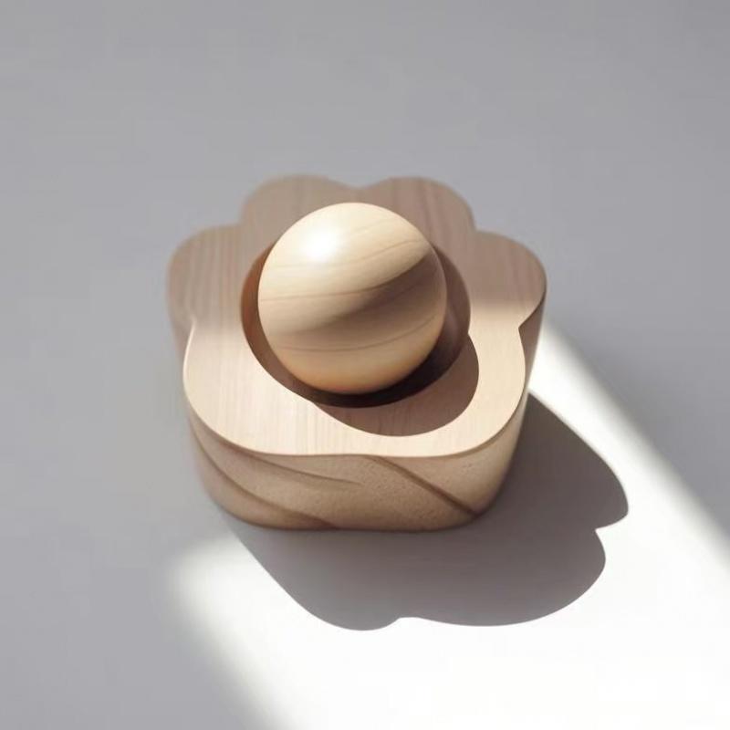 Diffuseur d'huiles essentielles en bois de pin naturel Mini Portable Ornement Parfum Aromathérapie pour Voiture Chambre Salon Salle de Bain Bureau Décoration