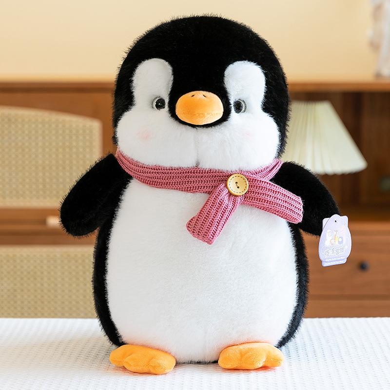 Süßer Schal, Mond, Pinguin-Stofftier, Acht-Zoll-Puppe, Puppe, Aquarium-Souvenir
