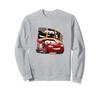 Disney Pixar Cars 2 Lightning McQueen City Lights Shot Sweatshirt