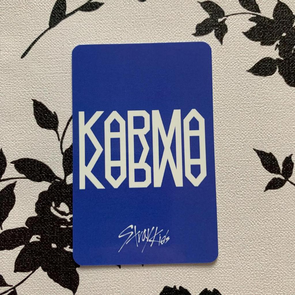 [USED] StrayKids USA KARMA TARGET Bonus Trading Card Bang Chan