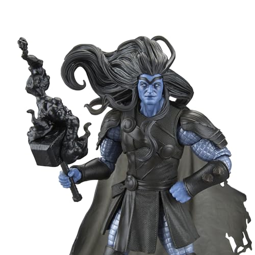 Hasbro Marvel Legends Series Black Winter (Thor) Comics Collectible 6-inch (15cm) Action Figure with Build-A-Figure Parts F9073 Authentic Product