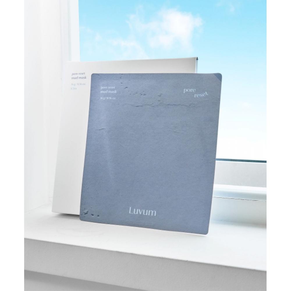 

Luvum Pore Reset Mud Mask 5 Sheets Double Plan Total 2 NONE