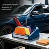 Multiple Compartment Car Wrap Tool Organizer Box with Not Slip Base Tinting Tools Storage for Tint Film Scraper & Heat Tool
