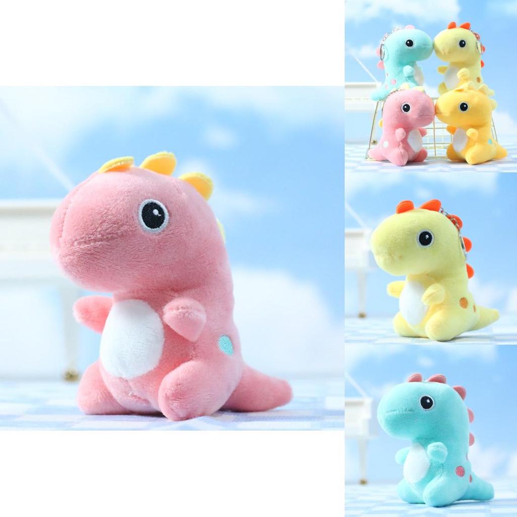 Soft And Cuddly Mini Dinosaur Plush Toy Ideal For Bag Decoration And Party Favors