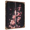 Sakura Samurai Sword Metal Iron Painting Japanese Style Wall Art Home Decoration Living Room Study Bedroom Hanging Decor