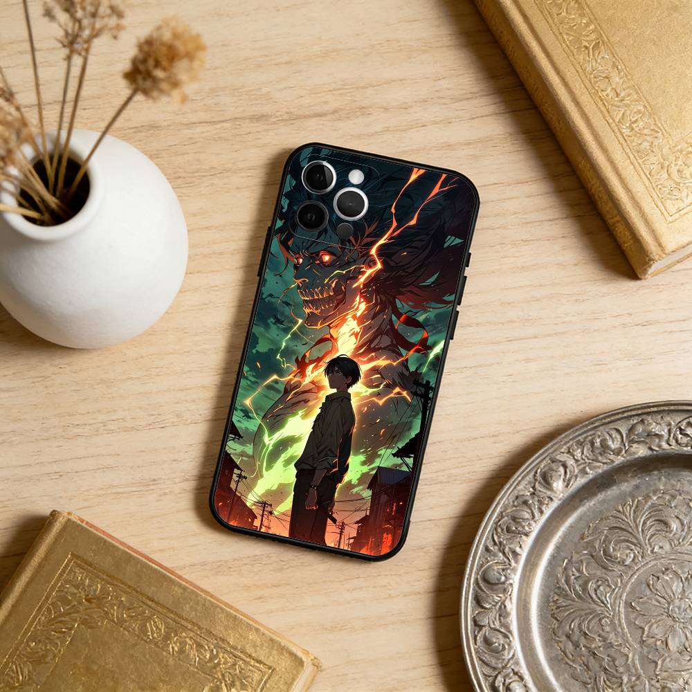 

E-Eren Y-Yeager T-Titans Soft Silicone Black Cover,Phone Case For iPhone 17,16,15,14,13,12,11 Plus,Pro Max,XS iPhone12PRO
