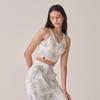 Oz Is Ozts1098 Crop Lip Camisole - Misty Gray