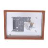 Retro Musik Foto Rahmen CD Player Wandmontage Schreibtisch Design Transparentes Acryl   CD Player mit HiFi Sound Abnehmbarer Akku
