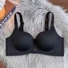 One Piece Seamless Bra for Women Slim with Complementary Breasts Soft Steel Ring Bra Anti Sagging Adjustable Bra