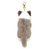 Sunlemon Knee Cat Sleeping Keychain, Ragdoll, GYBR, 8 X 10 X 24 Cm, Bag Charm, Keychain, Cute Animal Cat, P-1953
