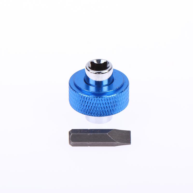 1/3Pcs Portable Magnetic Drive Short Screwdriver Multifunctional Clamps Simple Mini Screwdrivers Repair Parts Aluminum Alloy