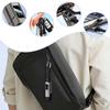 65W 4-in-1 Keychain Charging Cord, USB Type C Cable with V/A/W Power Display, Portable Wire for iPhone iPad Samsung Laptop