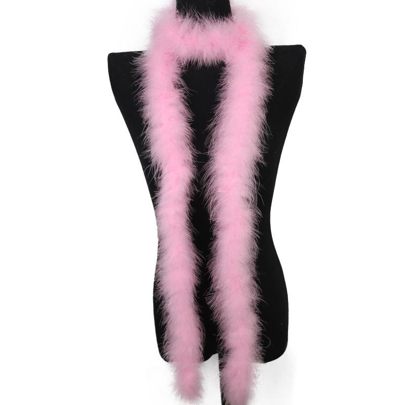 Thickened Encrypted Large Turkey Feather Strips Colored Top Scarves Stage Performance Costume Accessories