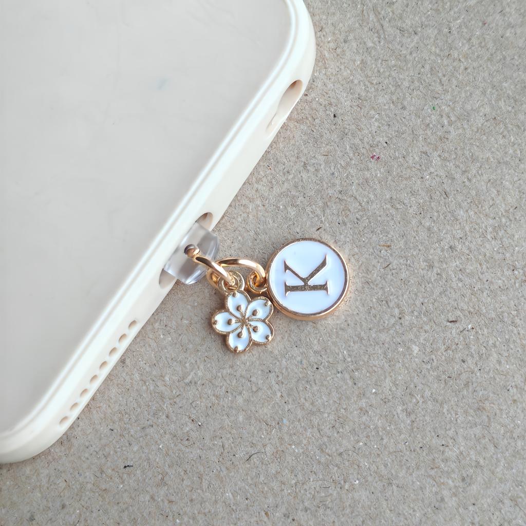 Compatible With Type C Ports Featuring 26 English Letters Cherry Blossom Designs The Perfect Choice For Birthday Holiday Gifts