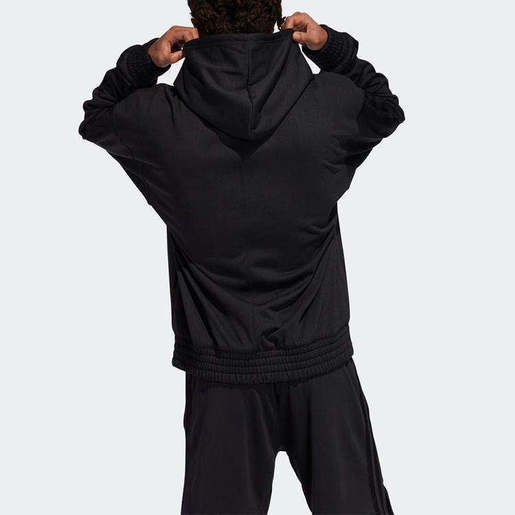 Adidas Essential Winter Hoodie With Small Logo Men Sportswear Tops Black GD6858