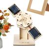 Handgemachtes DIY Solar-Satellitenmodell Solar-Satellitenmodellbausatz Puzzle für Weltraumliebhaber