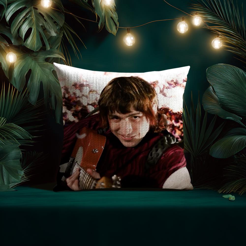 Singer Porter Robinson Pillow Case Natural Linen Organic Fabric Double-Sided Printing Breathable Perfect Gift For Decor