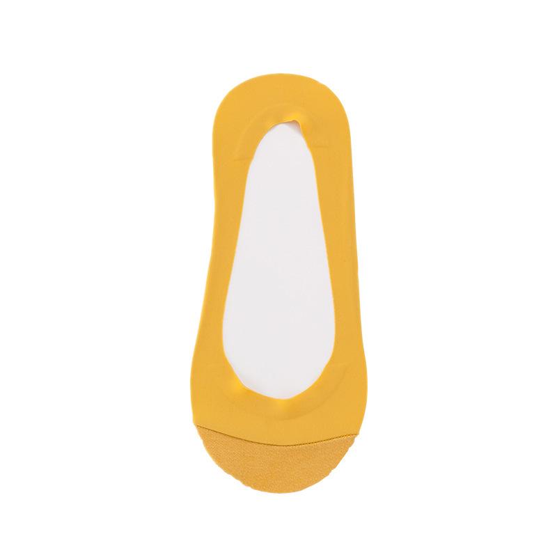 Women's Non-Slip Ice Silk Low-Cut Invisible Socks for High Heels - Summer Thin Boat Style