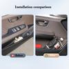 For BYD Han DMi EV Han L 2025 2025 Car Door Slot Storage Box Leather Glove Box Protective Pad WaterProof Barrel Auto Accessories