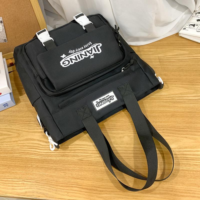 School bag Children's elementary school students Girls Junior high school students High school students Two-piece set Backpack