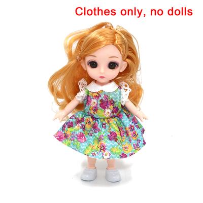 1 Set BJD 16CM Kleidung Lässige Mode Prinzessinnenkleidung Anzug Zubehör Kleidung (Nur Kleidung, ohne Puppen)
