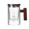 Shangheng Mountain View Glass Tea Infuser Mug