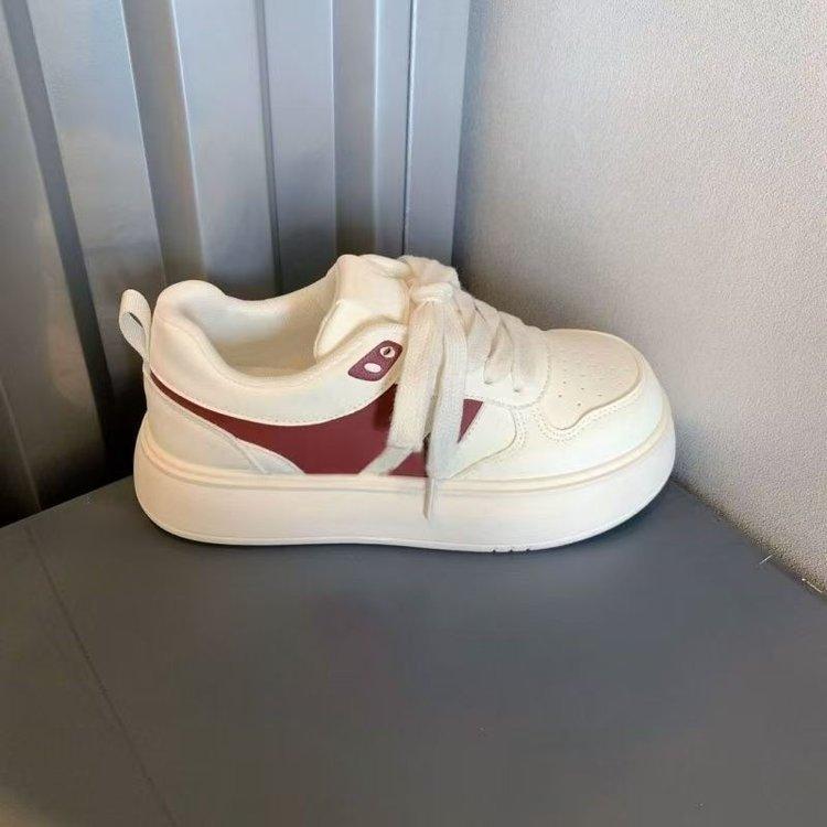 ins autumn shoes platform bread new sports student casual board shoes