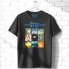 Styx Obaly alb Umění Pánská kolekce triček Rocková kapela Tour Merch Hudba Černá