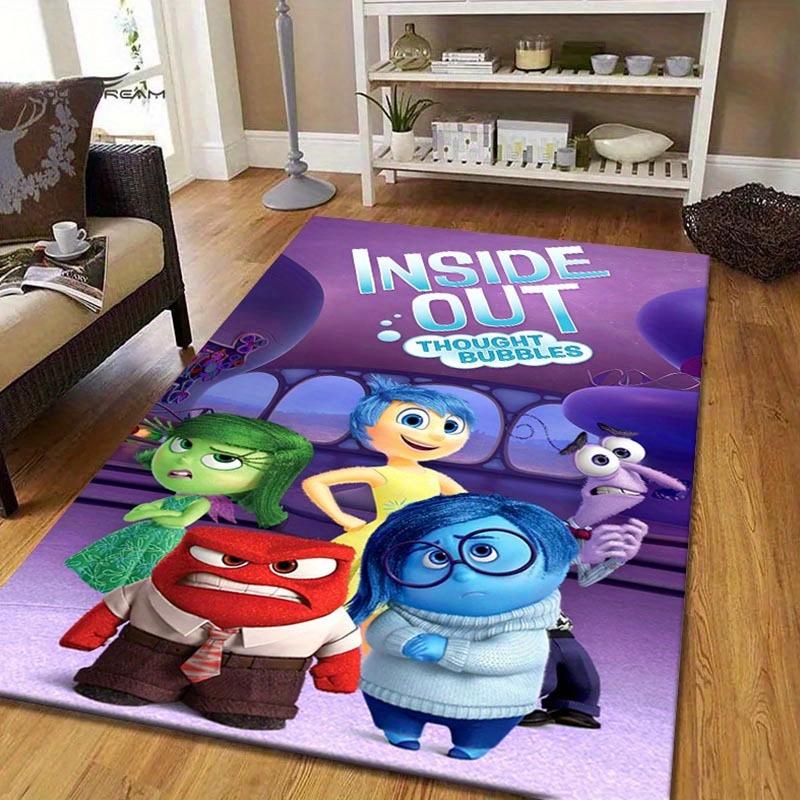 

1pc Inside Out Pattern Area Rug Soft Flannel Floor Mat for Living Room, edroom, Kitchen, Sofa Coffee Table Floor Mat, Machine Washable 60cm by 90cm