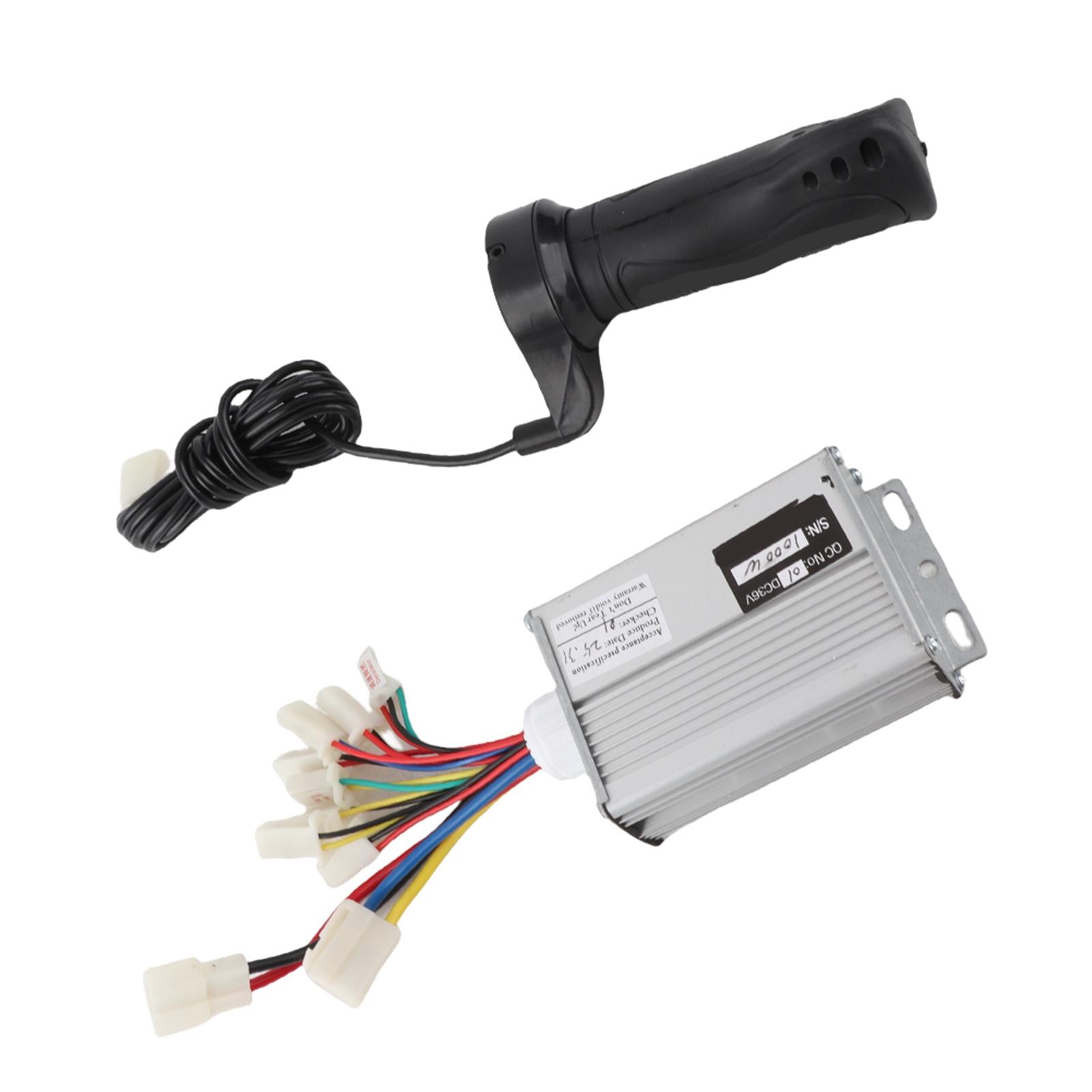 

Контроллер 36 В 1000 Вт с обычным комплектом ручек дроссельной заслонки с длинным проводом, аксессуар для электрического велосипеда