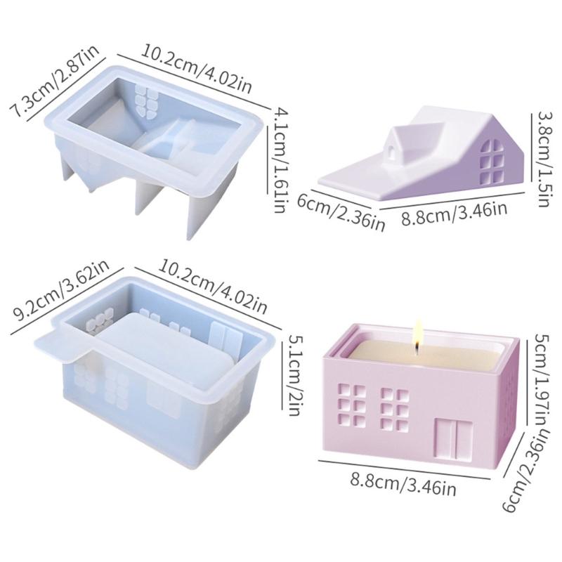 Food Grade Silicone Mold For Resin Candle DIY Crafts European Country Decors Jewelry Making Craft Tool