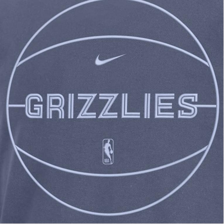 New Nike Memphis Grizzlies Standard Issue Men's Nike Dri FIT Nba Sweatshirt FB3777-491