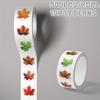 Maple Leaf Themed Stickers Perfect for Holiday Gifts, Party Decorations, Back To School, Class Rewards, Birthdays, Skateboards, Luggage, Bikes