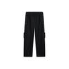 Li-Ning Simple Comfortable Versatile Solid Color Mid Waist Fashion Casual Pants Men Bottoms AKXV467-1