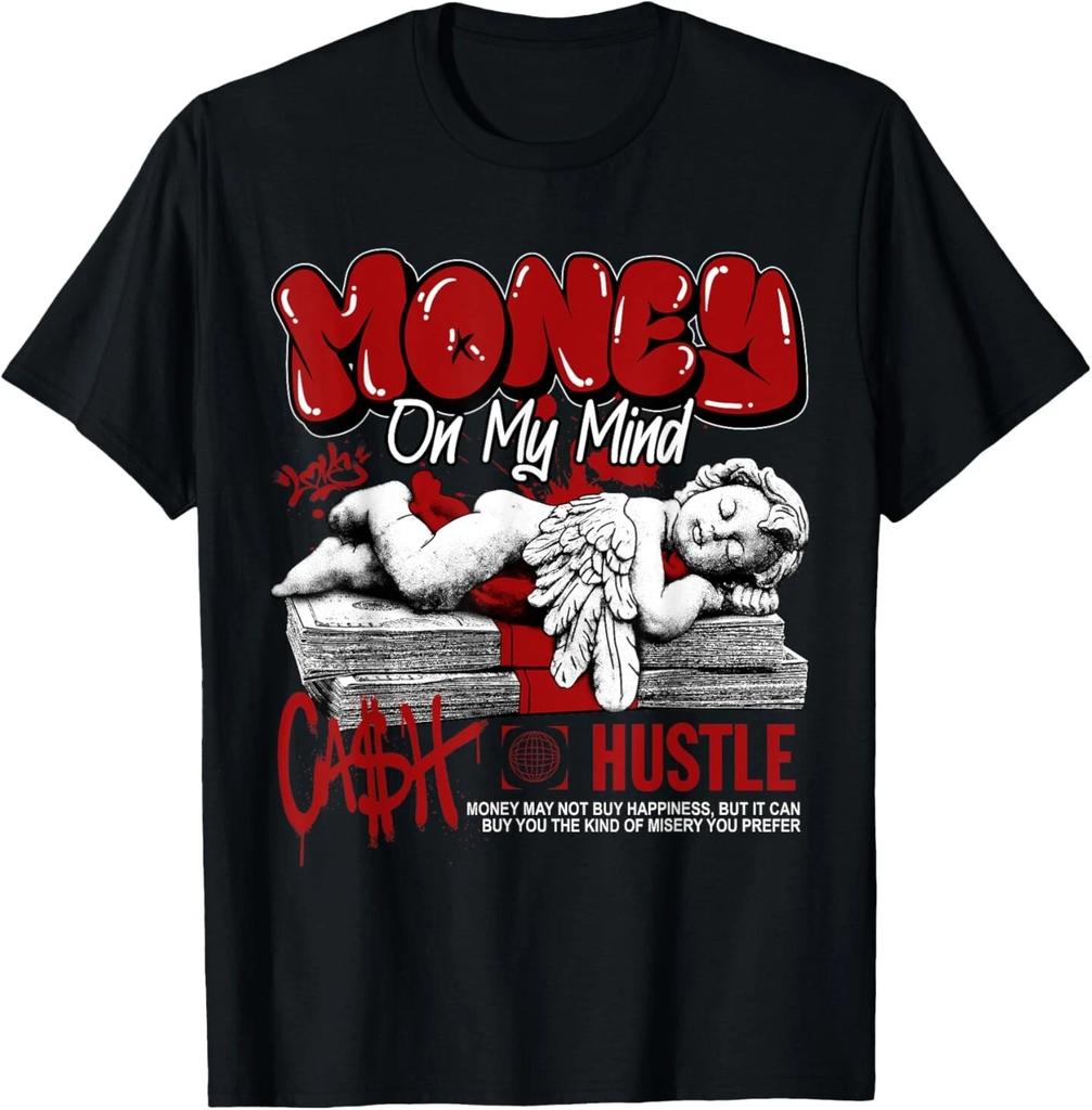 Denaro Contanti Tassì Rosso 12s T-shirt Coordinata Per Uomo Donna