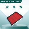 AUTOKAY 2Pcs Engine Air Filter 16546JK20A Fit For Nissan 370Z 350Z Infiniti QX50 Q40 Q60 EX35 EX37 G37 G35 G25