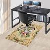 1PC Floral Pattern Extra Large Non Slip Floor carpet, Office, family, bedroom, Studio Large Area Rug Indoor Rugs