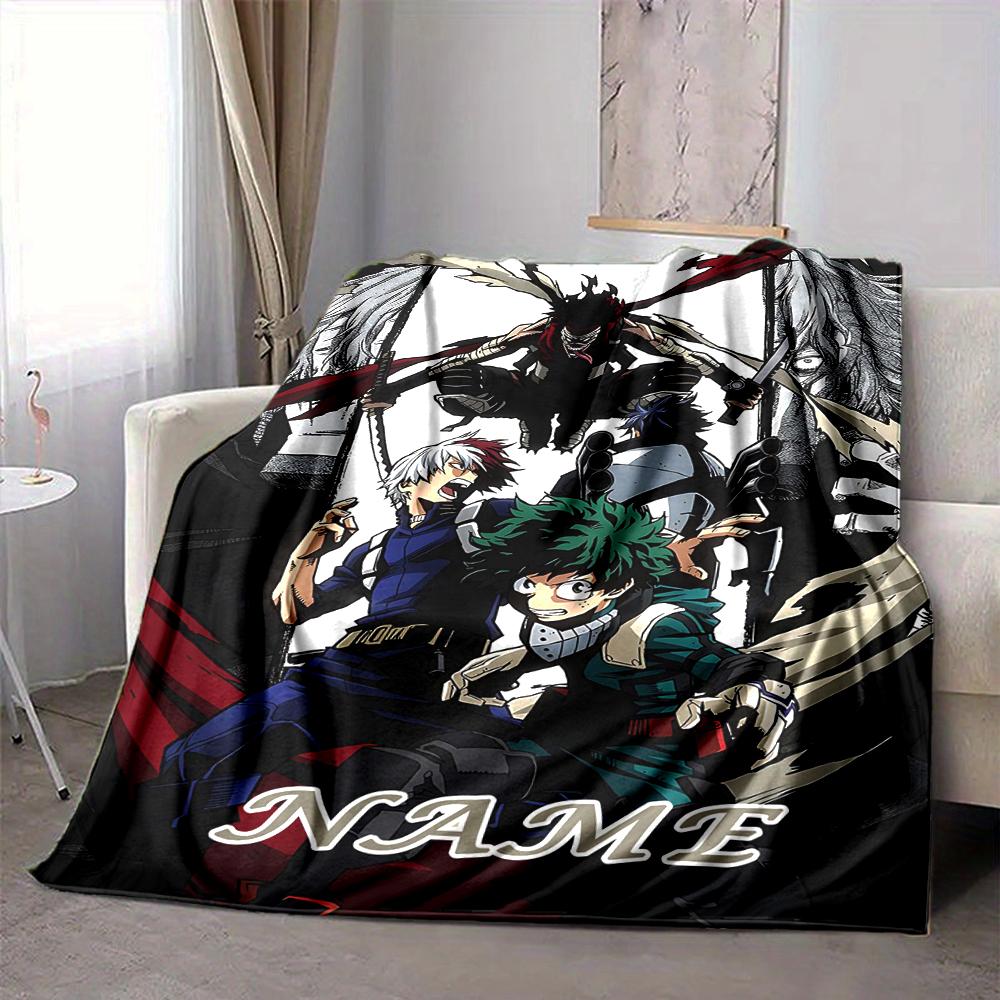 Custom 1pc Heroic Adventure Unleashed Blanket, Soft And Comfortable Blanket, Casual Warm, Camping Travel Blanket, Birthday Gift Q912111