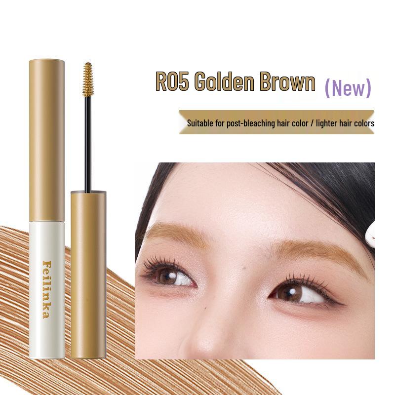 

Водостойкий тинт для бровей Feilin Ka: Стойкая, Не смазывается, Не комкуется, Равномерный цвет, Натуральный финиш для светлых бровей