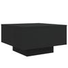 VidaXL Coffee Table Black 55x55x31 Cm Engineered Wood 836568