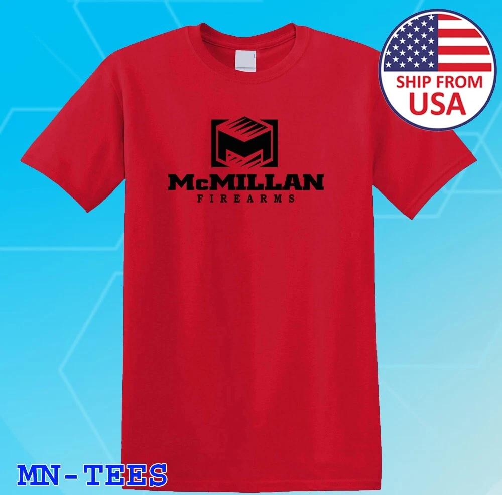 

Mcmillan Firearms Guns Red Size S-5XL 3XL