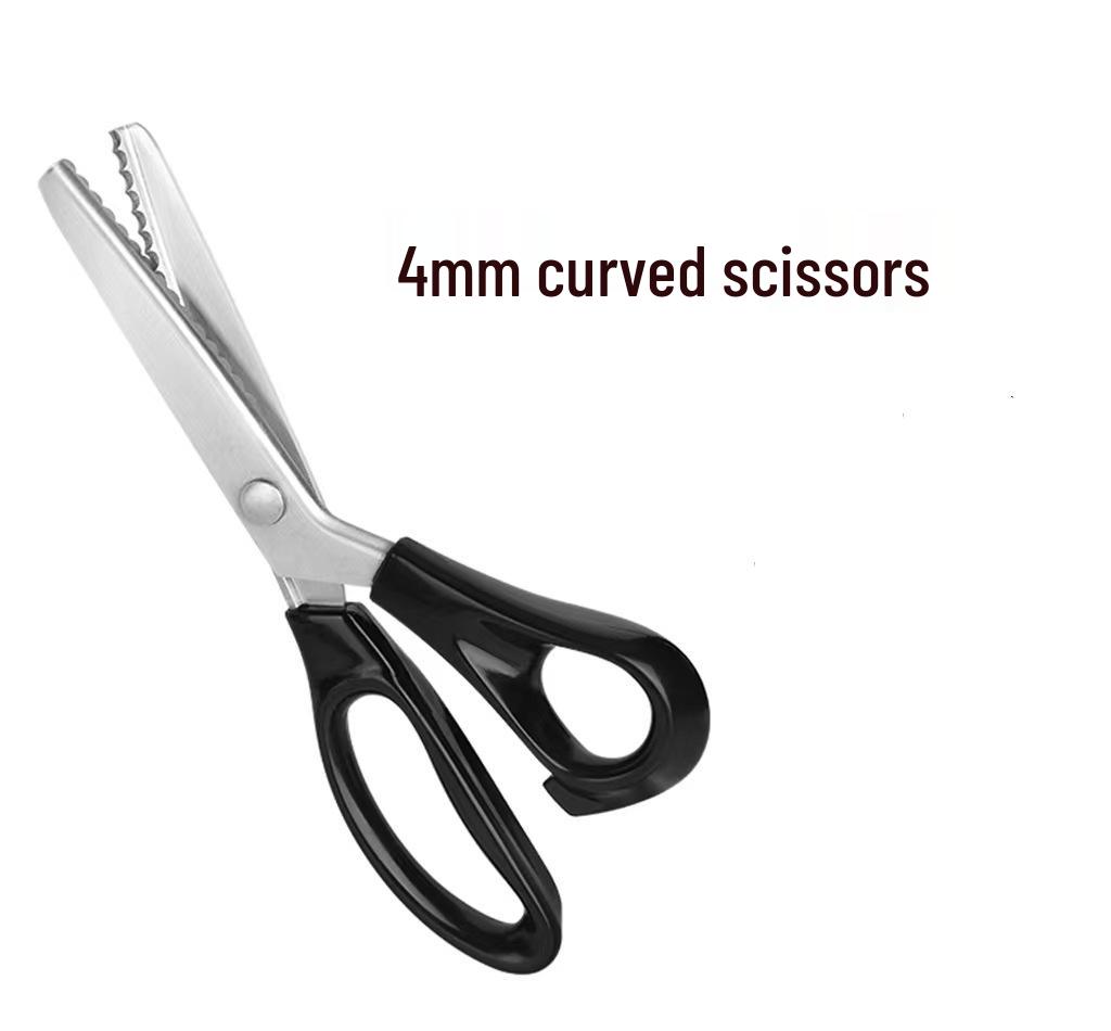 Ножницы для кружева с зубчатым треугольным лезвием: Ручной инструмент для парикмахерского дела и шитья